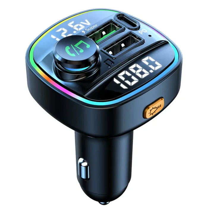 Your Music, Your Way: Bluetooth 5.0 FM Transmitter for Every Journey!