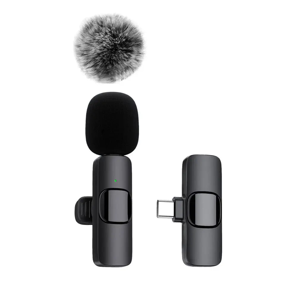 Compact and Powerful: Lavalier Mic with Type-C Connection!