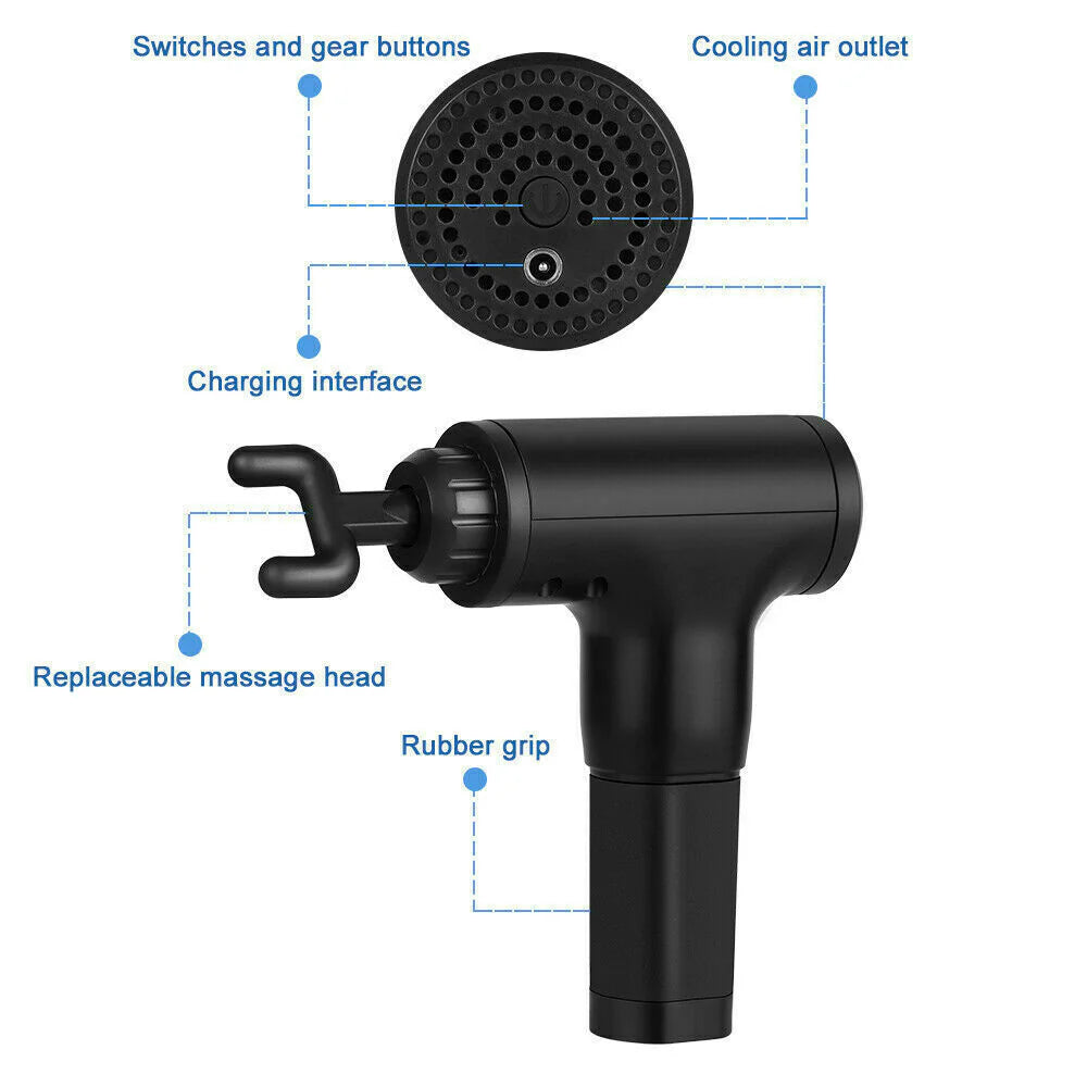 Boost Your Recovery: Powerful Percussion Massage Gun!