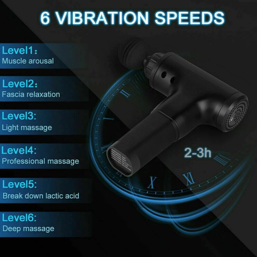 Boost Your Recovery: Powerful Percussion Massage Gun!