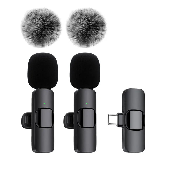 Compact and Powerful: Lavalier Mic with Type-C Connection!